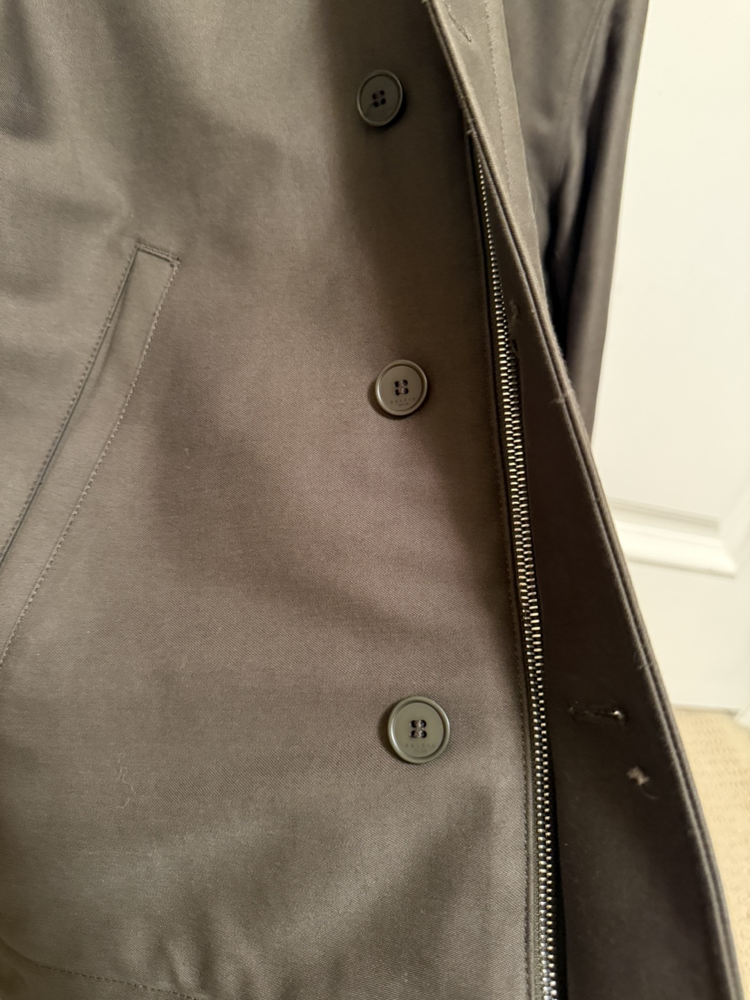 Sandro Men’s Jacket - Olive Green - XS - photo 3