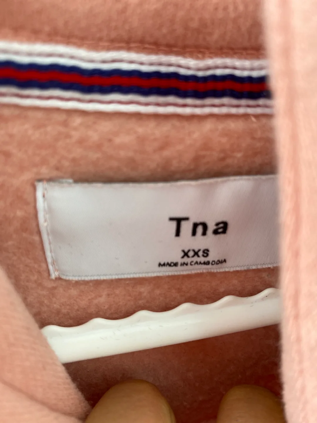 Tna XXS Pink Hoodie image indicator(2)