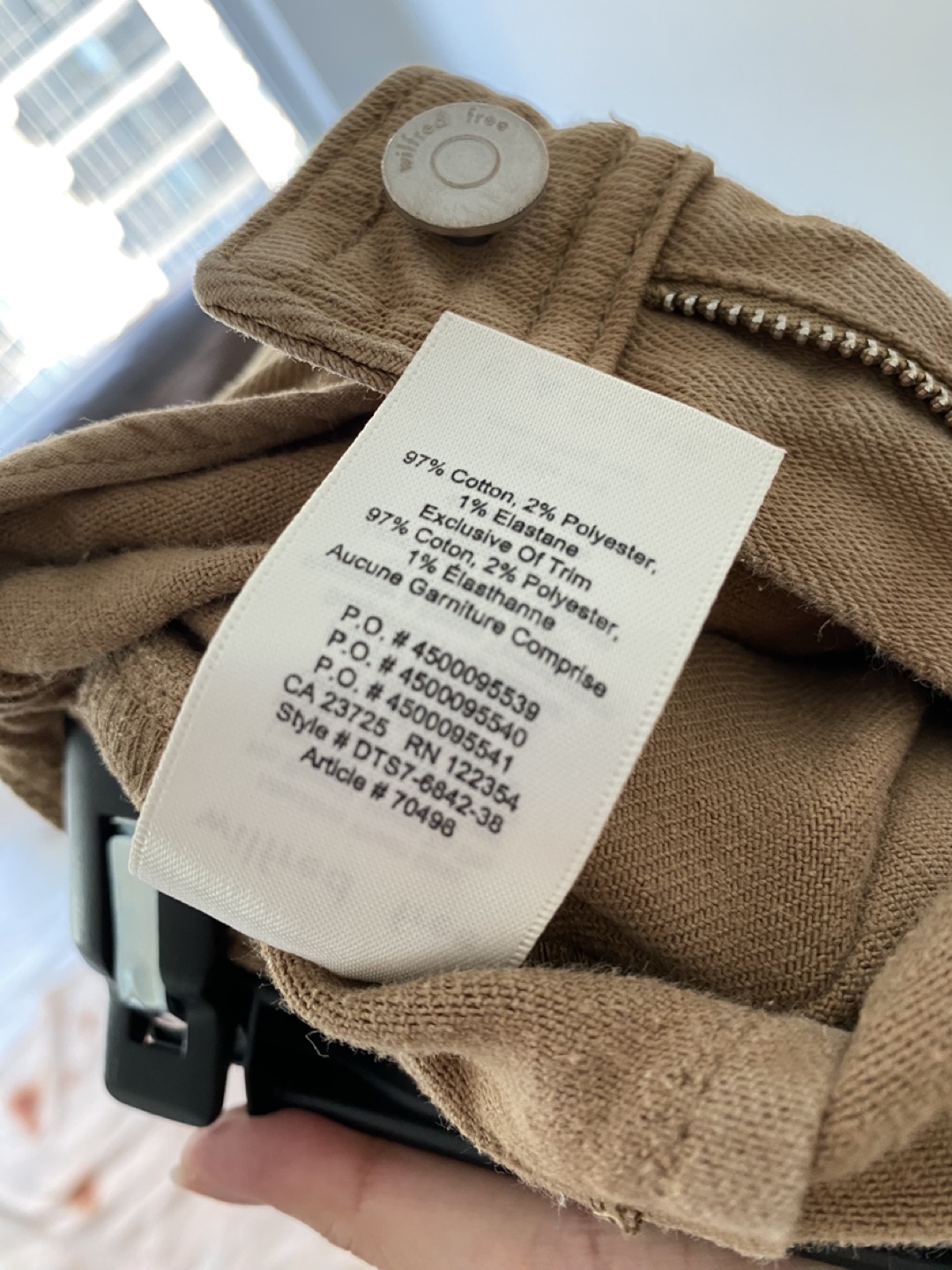 Wilfred Free Brown High-Waisted Pants - photo 5