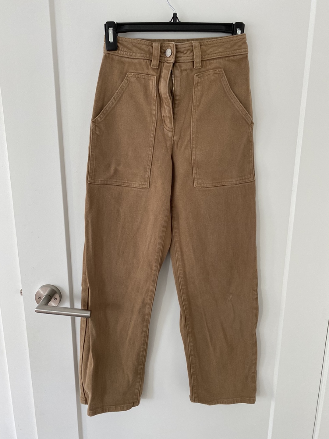 Wilfred Free Brown High-Waisted Pants