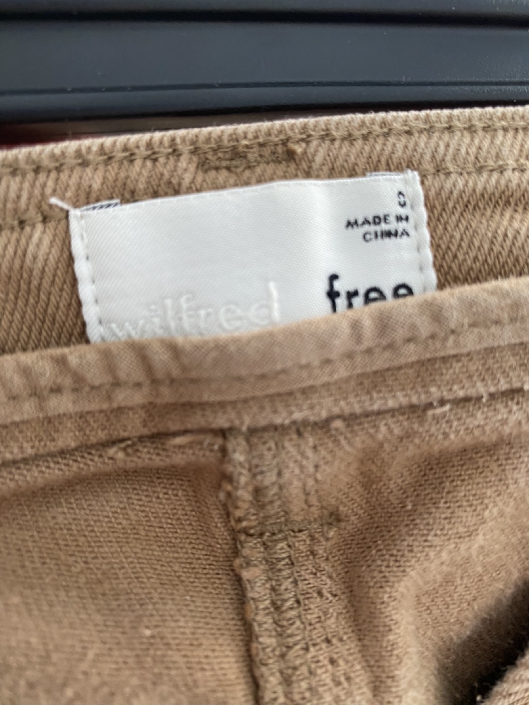 Wilfred Free Brown High-Waisted Pants - photo 4