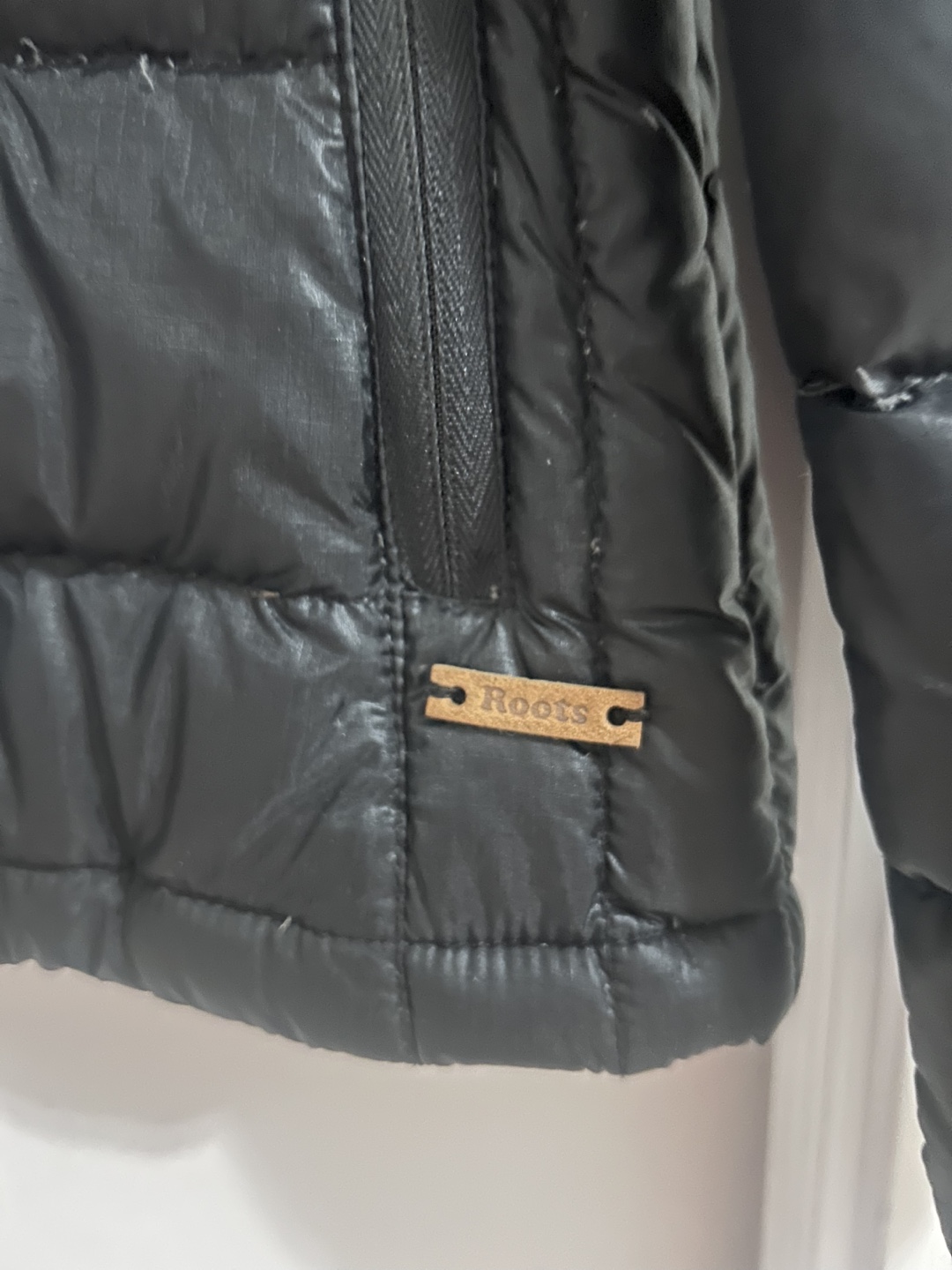 Roots Black Puffer Jacket - photo 2
