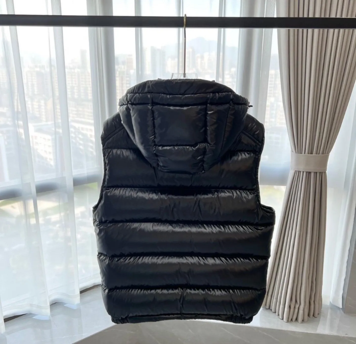 Moncler Black Puffer Vest (Size 3) image indicator(3)