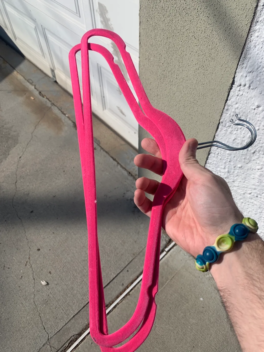 Pink Velvet Hangers ~20 #DeclutterChallenge image indicator(2)