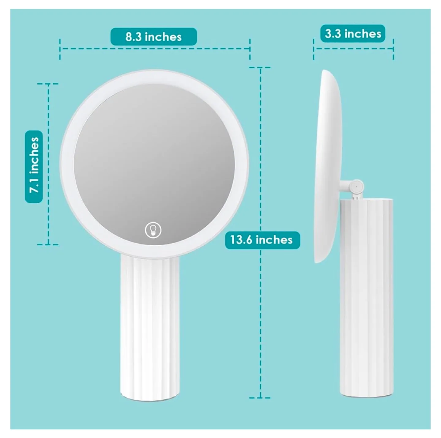 KerMiCi Roman Column LED Mirror image indicator(2)