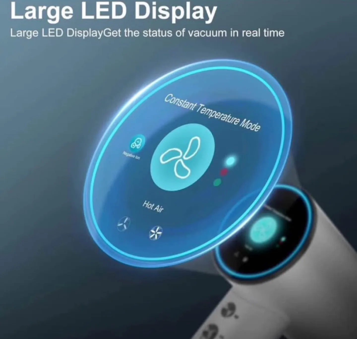 Blow Dryer, Travel 3 Heating image indicator(4)