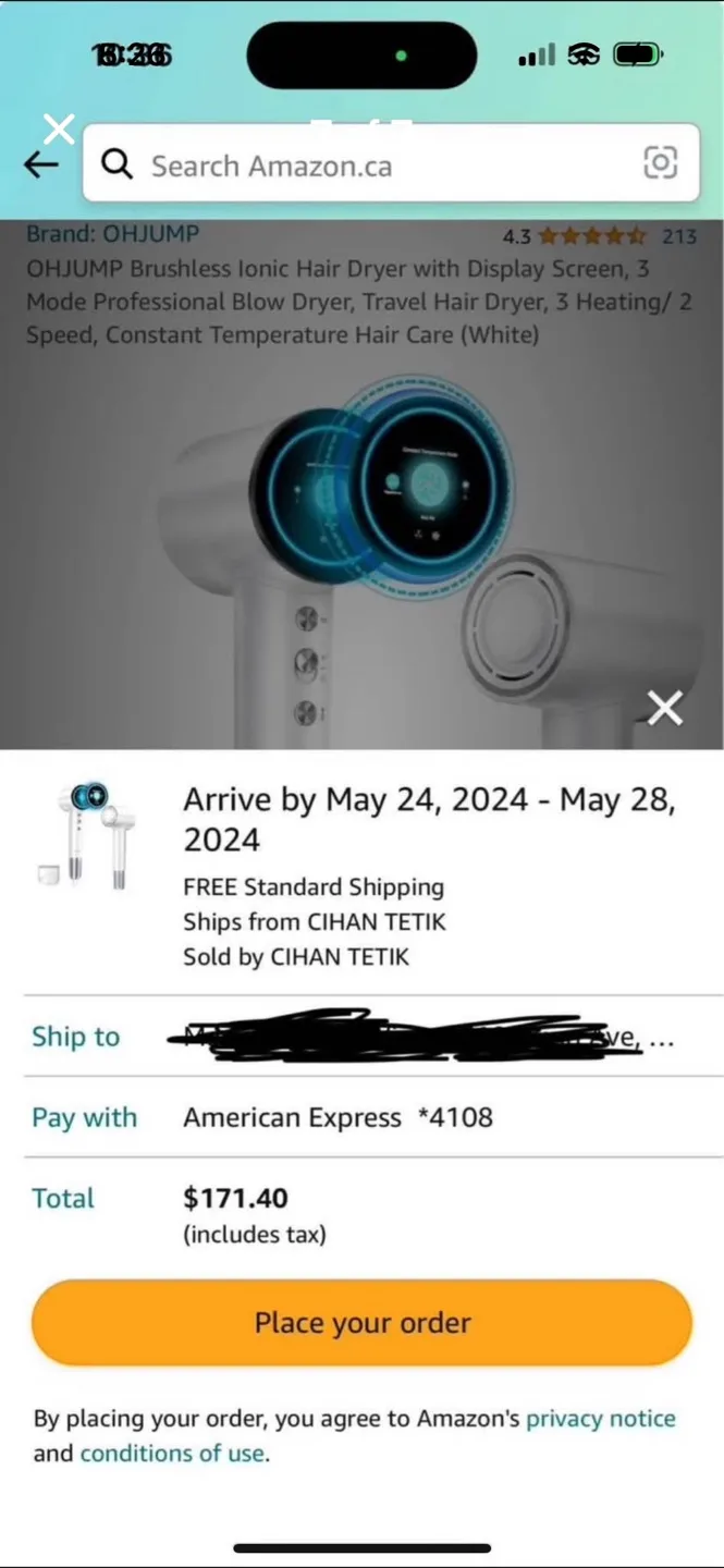 Blow Dryer, Travel 3 Heating image indicator(7)