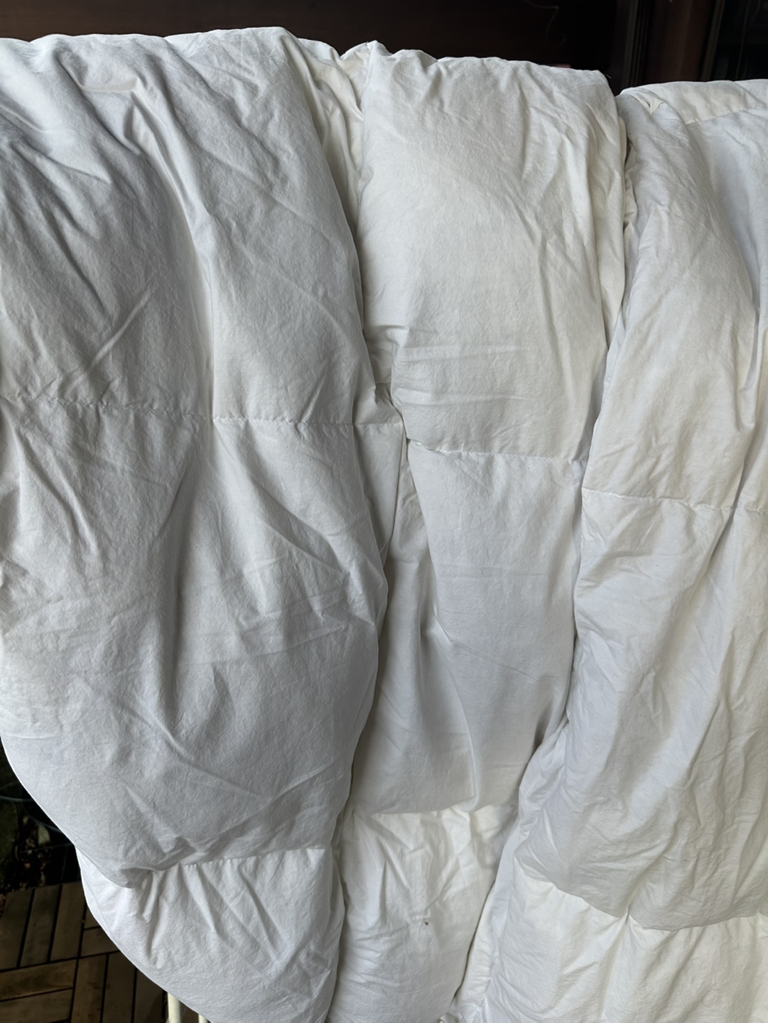 White Down Comforter