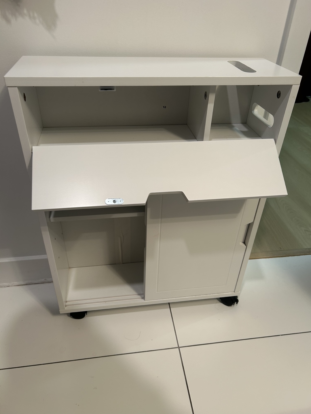 Bathroom Cabinet Storage Shelf on Wheels - photo 3