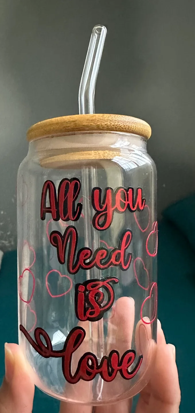 “Custom Libbey Glass Can – perfect for Smoothies, and More!” image indicator(2)