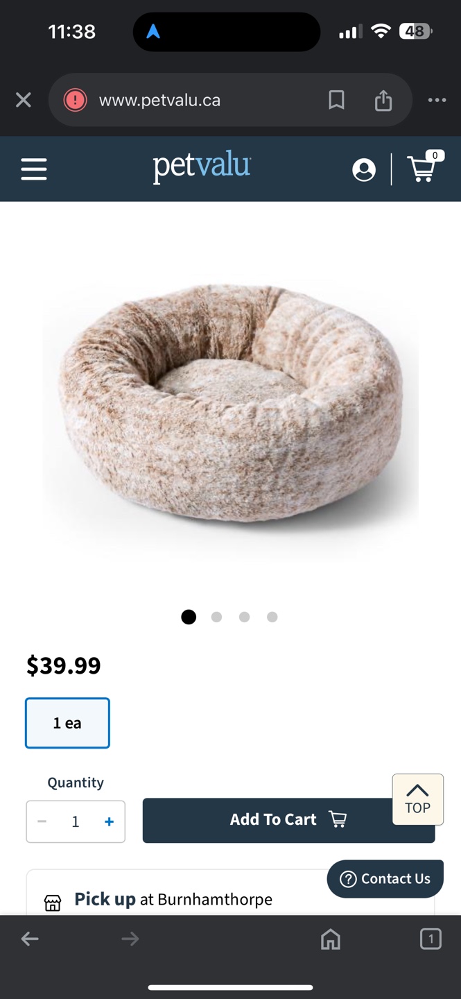 Donut Pet Bed