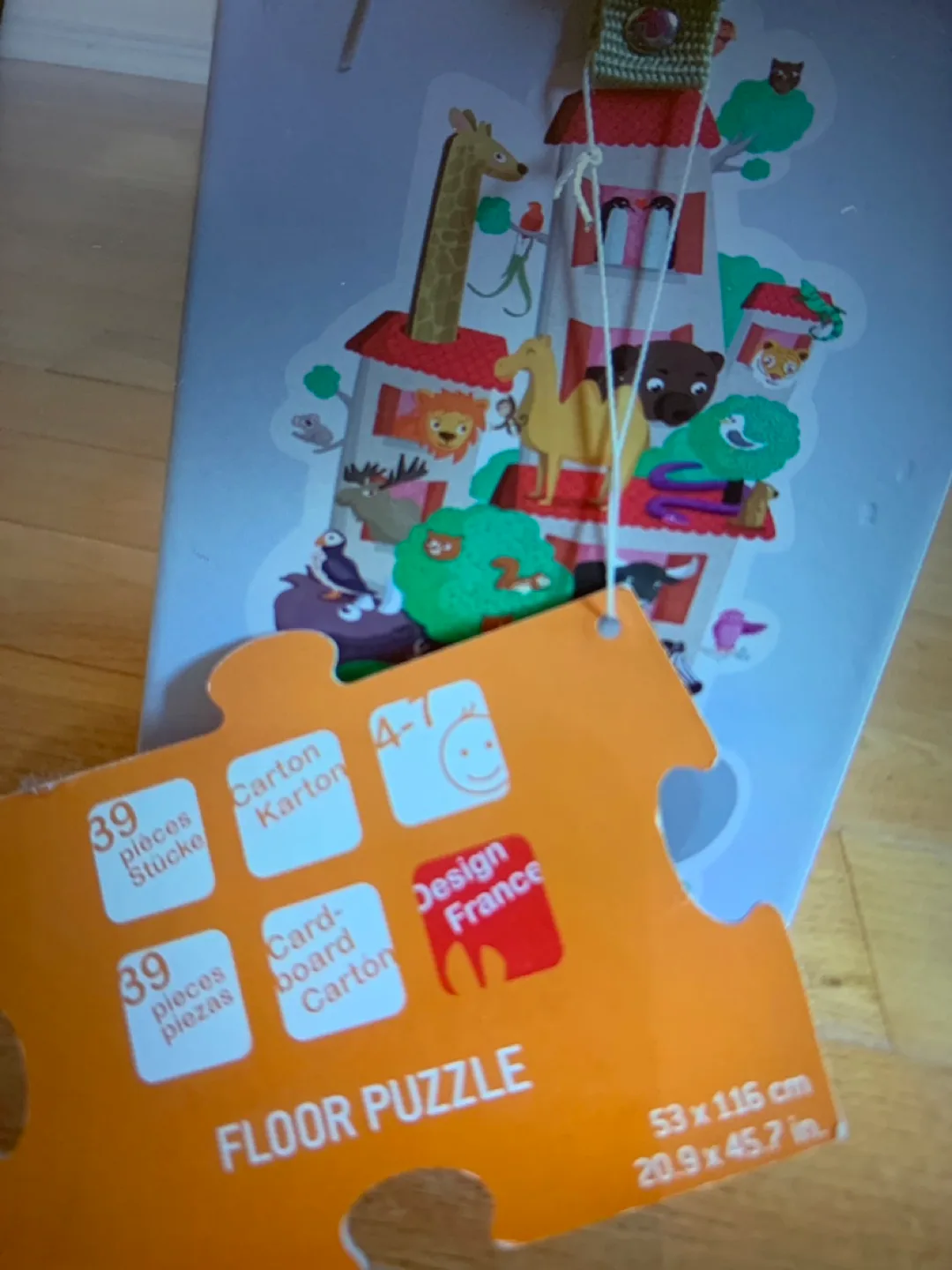 Janod Puzzle Géant 39-piece Floor Puzzle image indicator(4)
