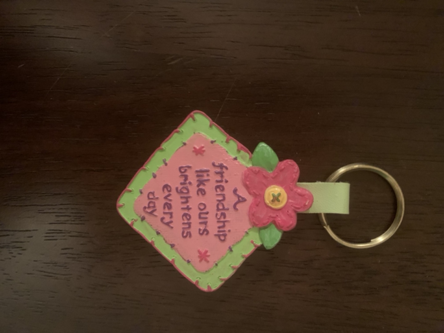 Friendship Keychain Charm