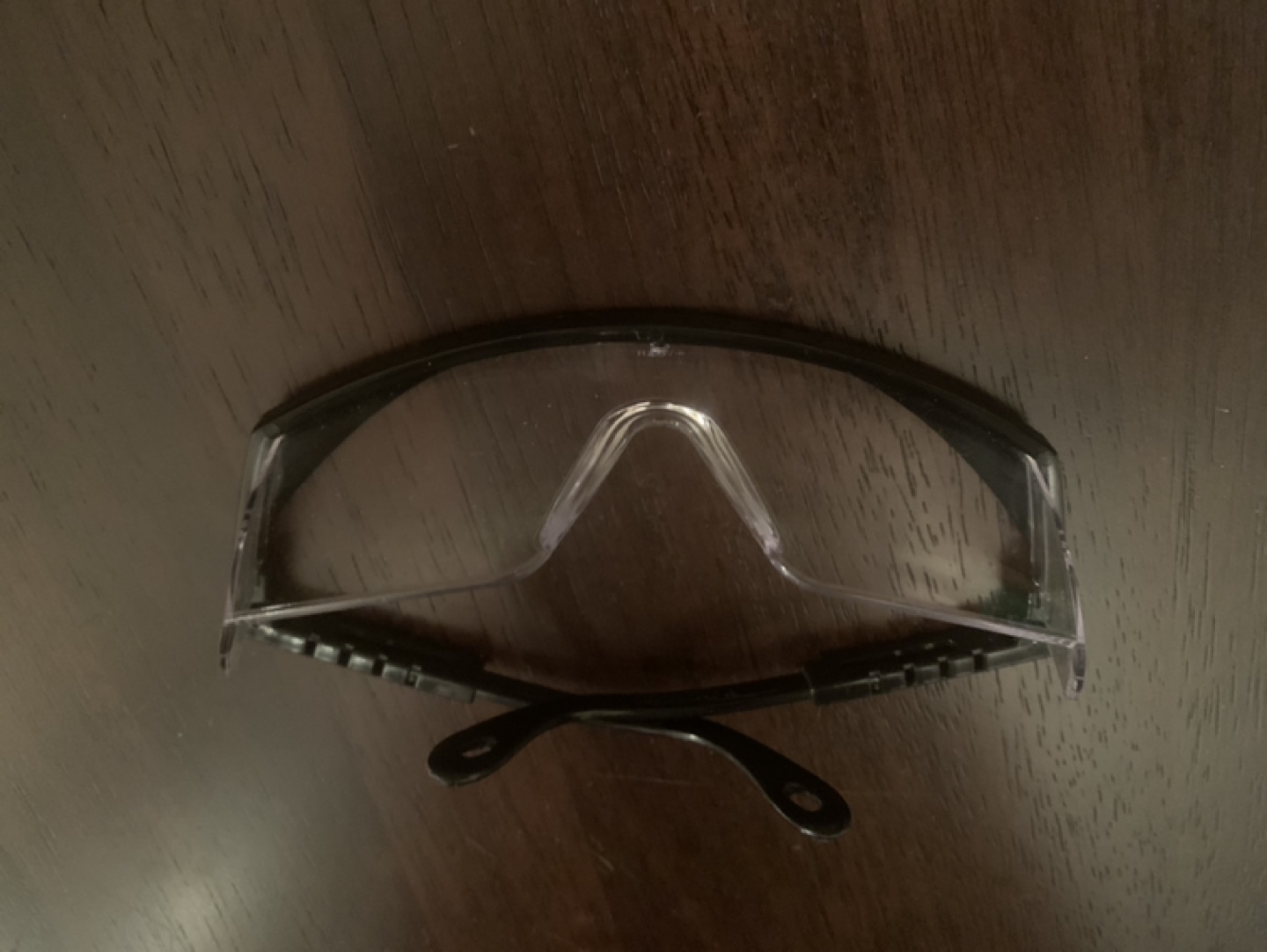 Safety Glasses - Black Frame, Clear Lenses - photo 2