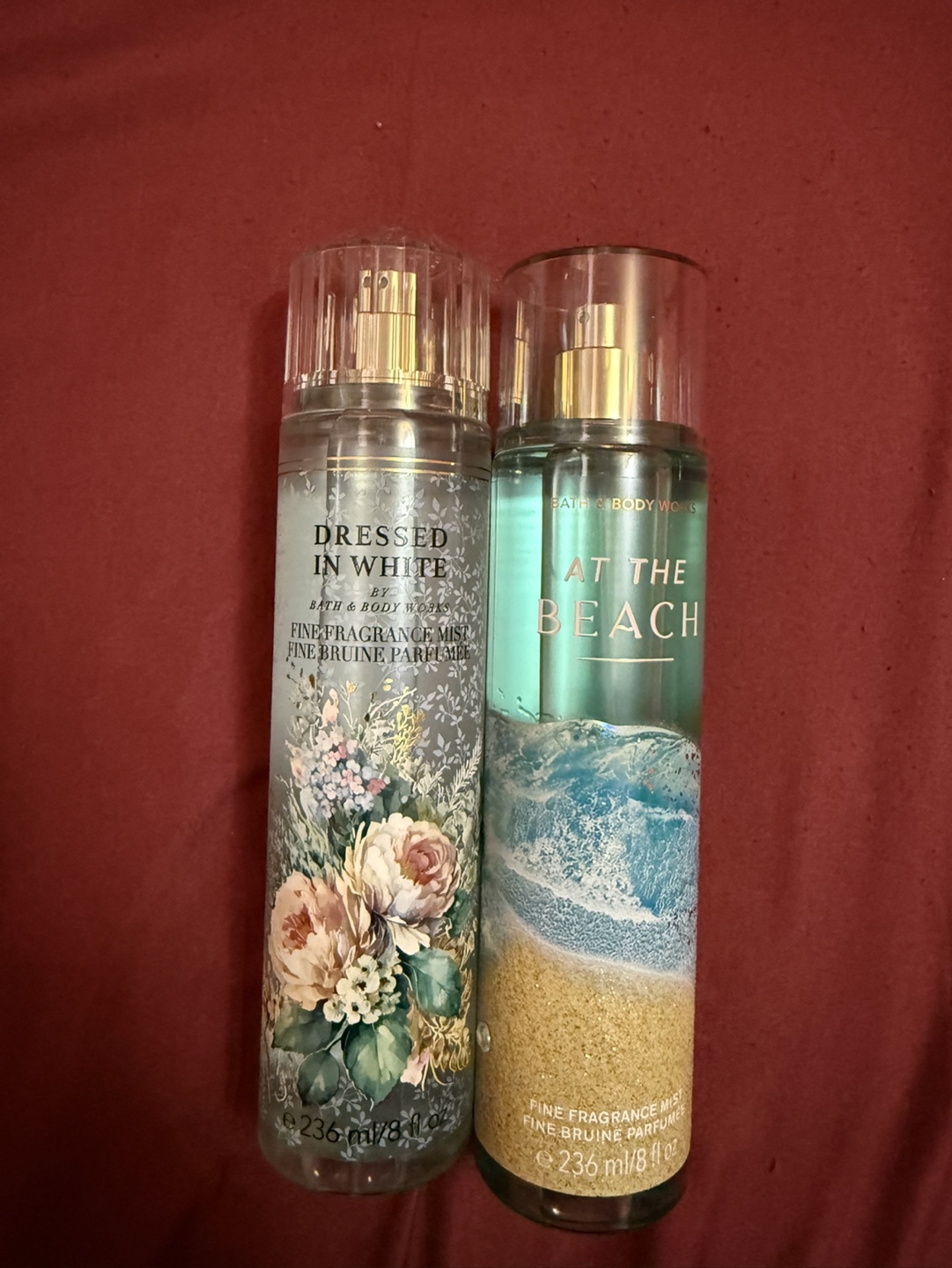 Bath and Body works mists