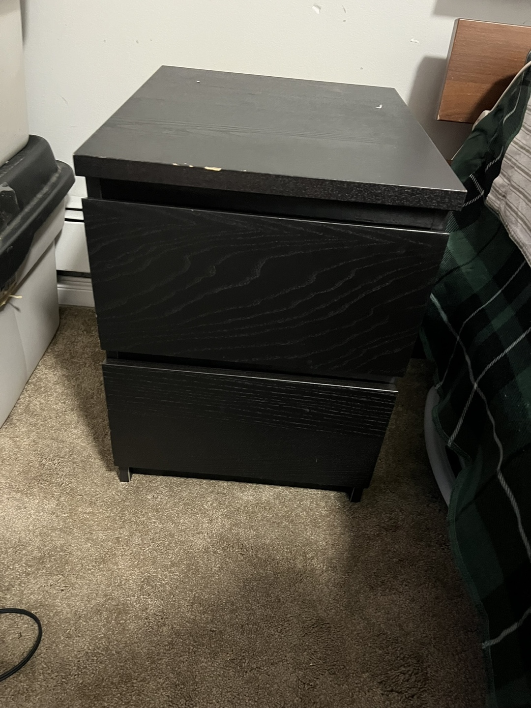 IKEA MALM Black-Brown 6-Drawer Chest - photo 5