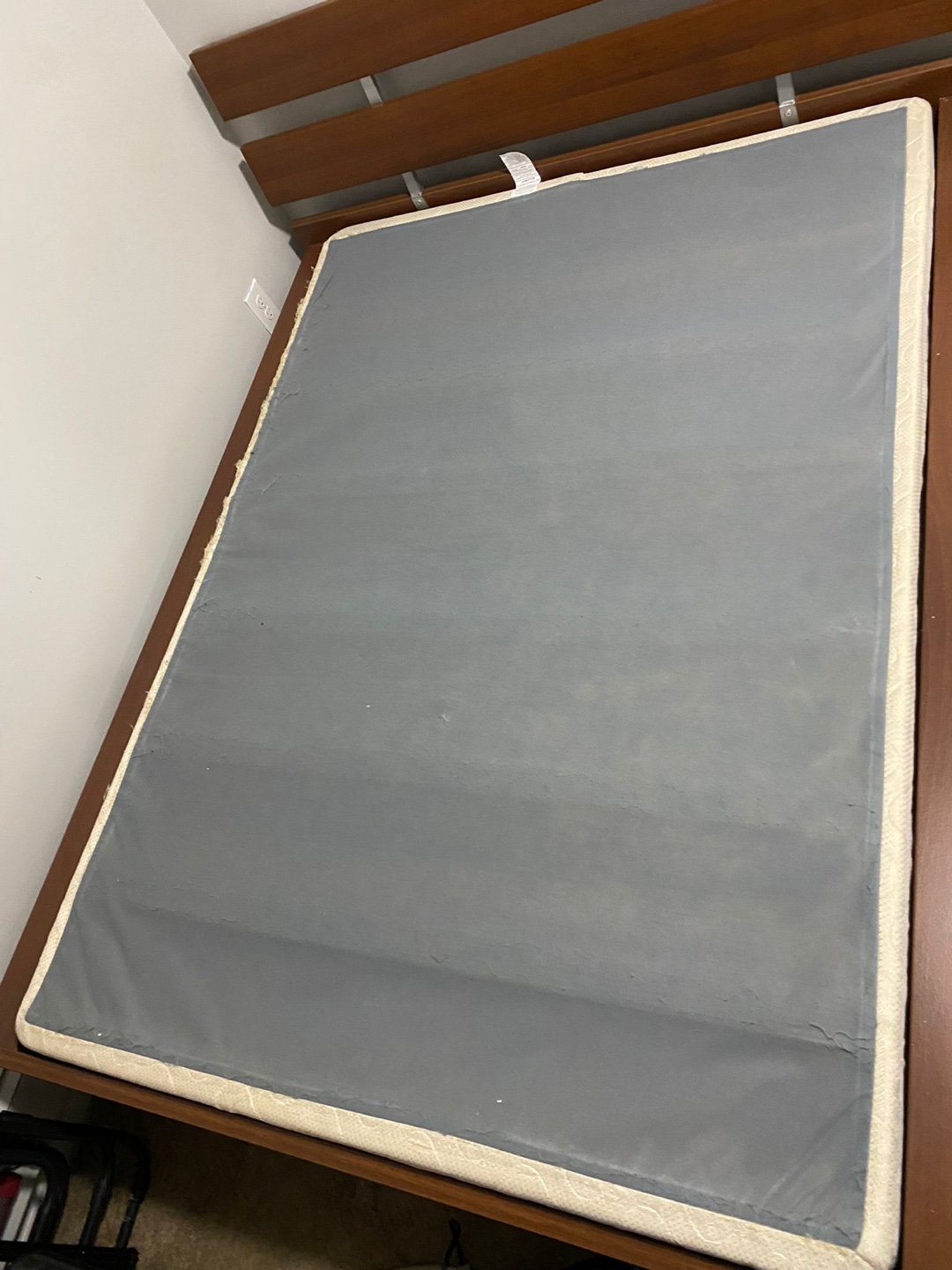 Double Bed Frame and Mattress