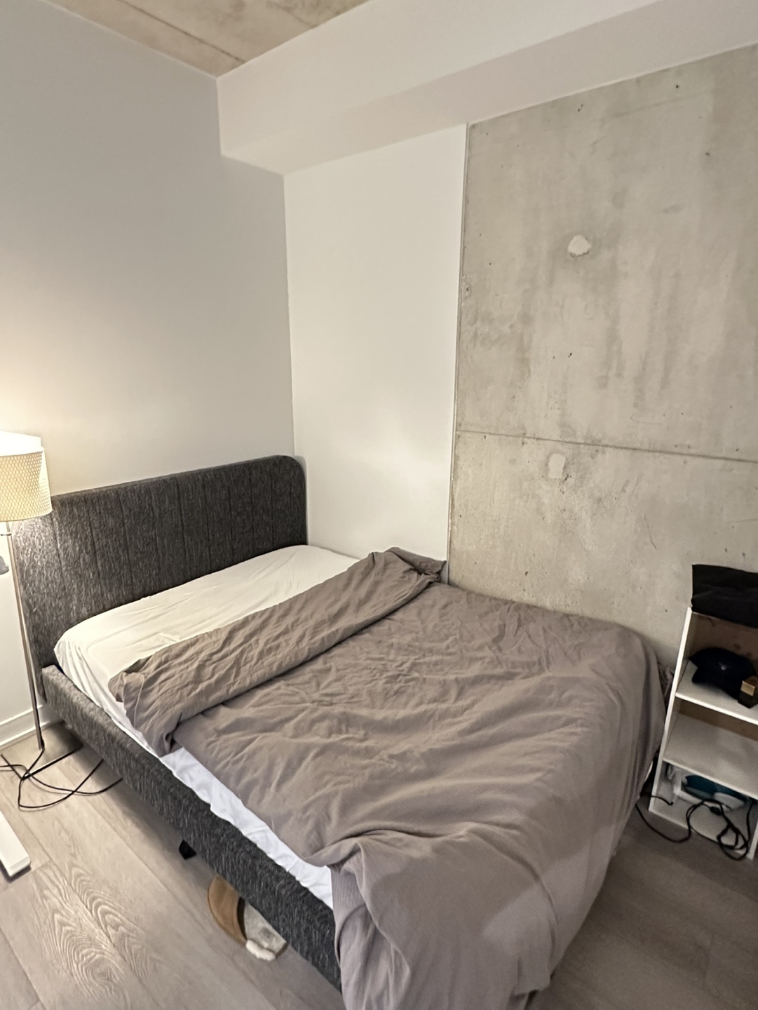 Dark Grey Double Bed Frame - photo 3