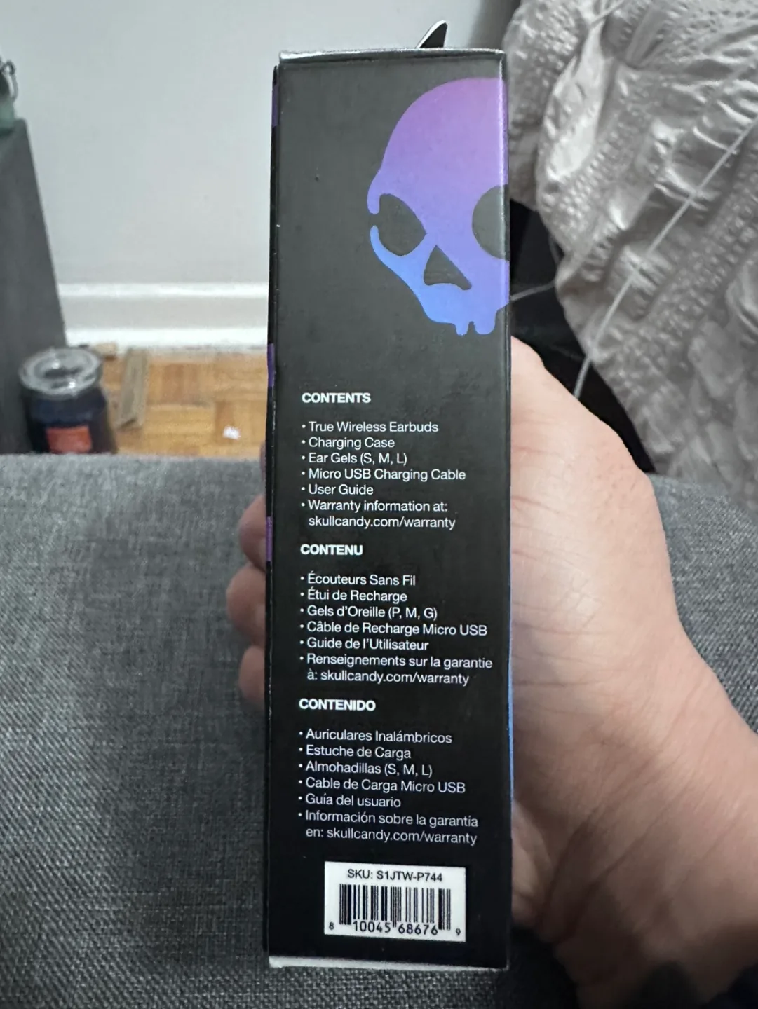 Skullcandy Jib True 2 Totally Wireless Earbuds - Grey image indicator(2)