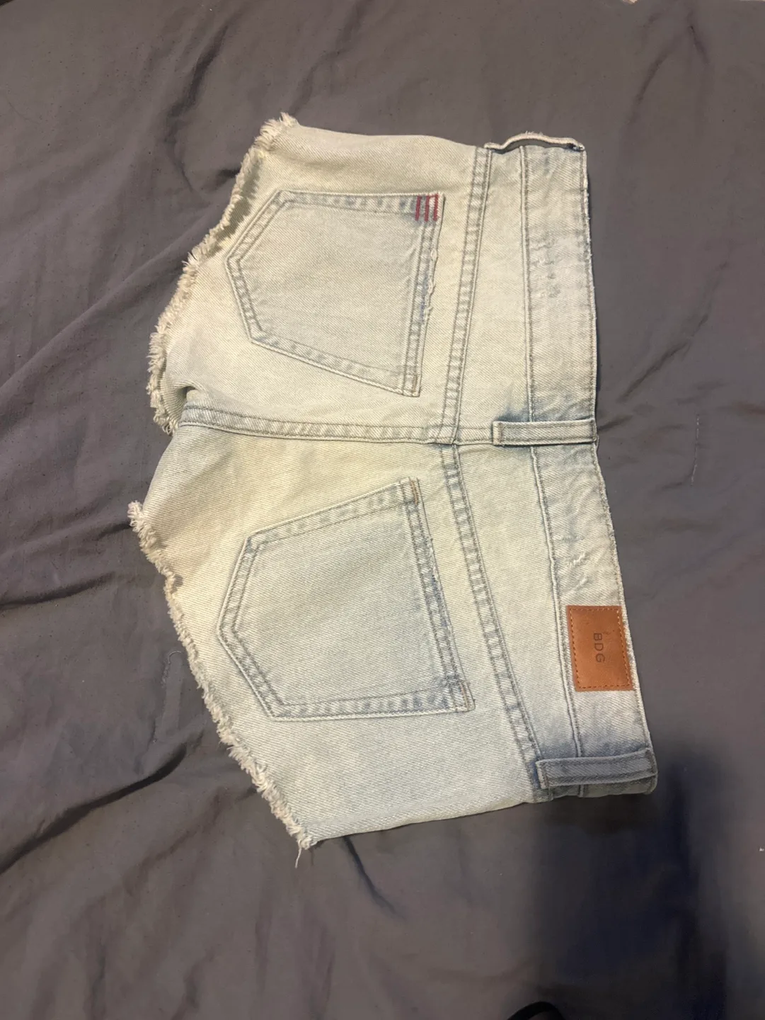 BDG Low Rise Dolphin Denim Shorts image indicator(4)