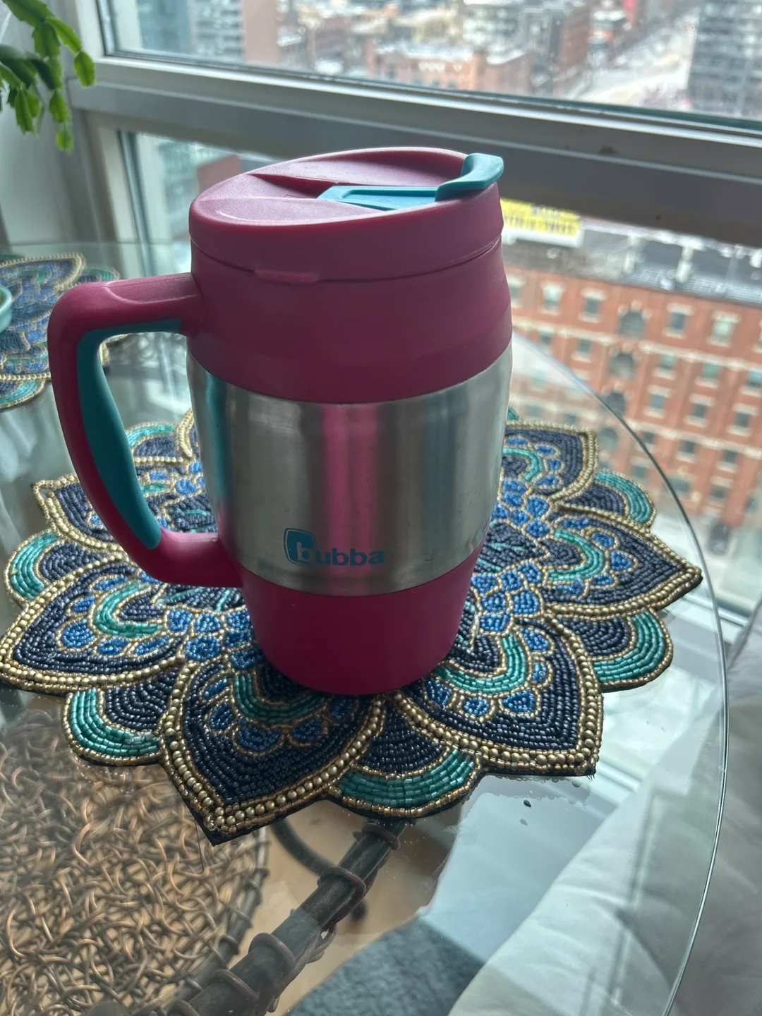 Bubba Insulated Travel Mug - Pink large thumbnail