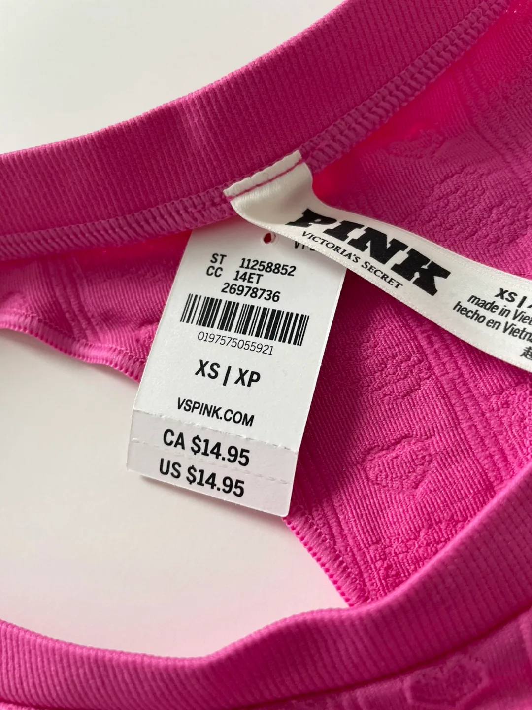 PINK Victoria's Secret XS Thong Underwear - Pink image indicator(4)