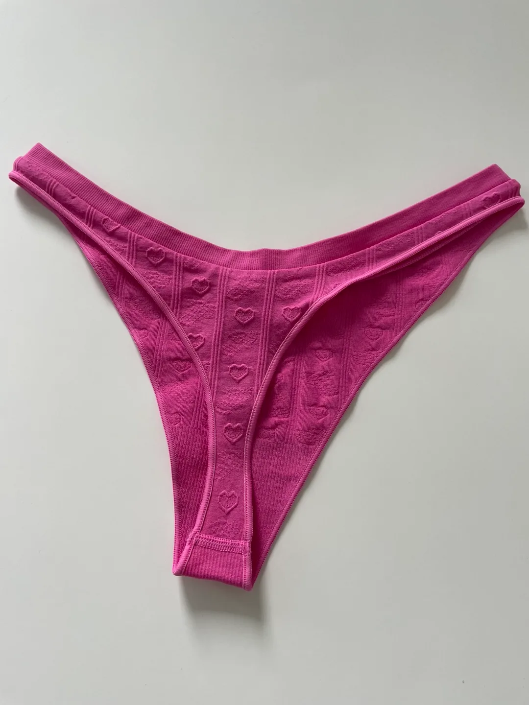 PINK Victoria's Secret XS Thong Underwear - Pink image indicator(2)
