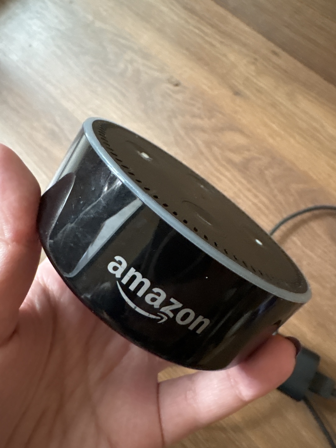 Amazon Echo Dot (3rd Gen) - Black Marble Skin - photo 2