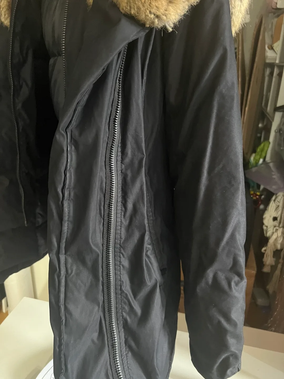 Babaton Aritzia Winter Parka Jacket St. Moritz size Small image indicator(3)