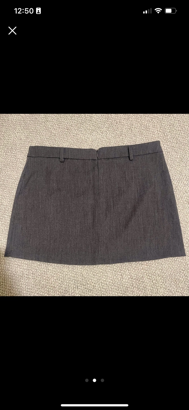 Grey Mini Skirt - photo 2