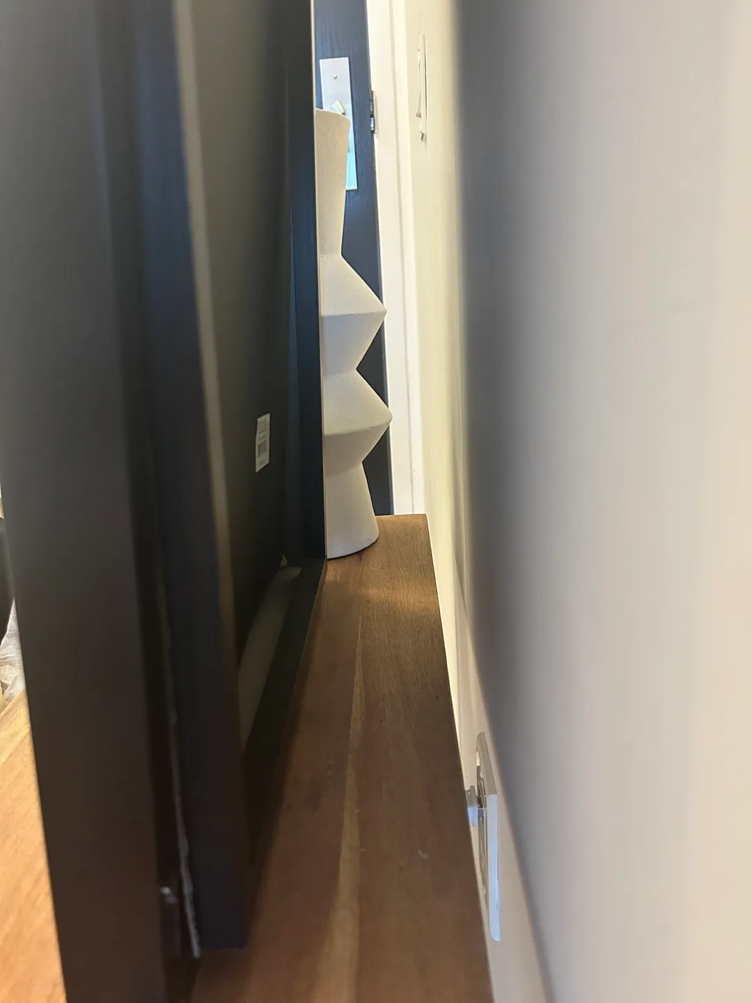 Full-length mirror with black frame image indicator(3)