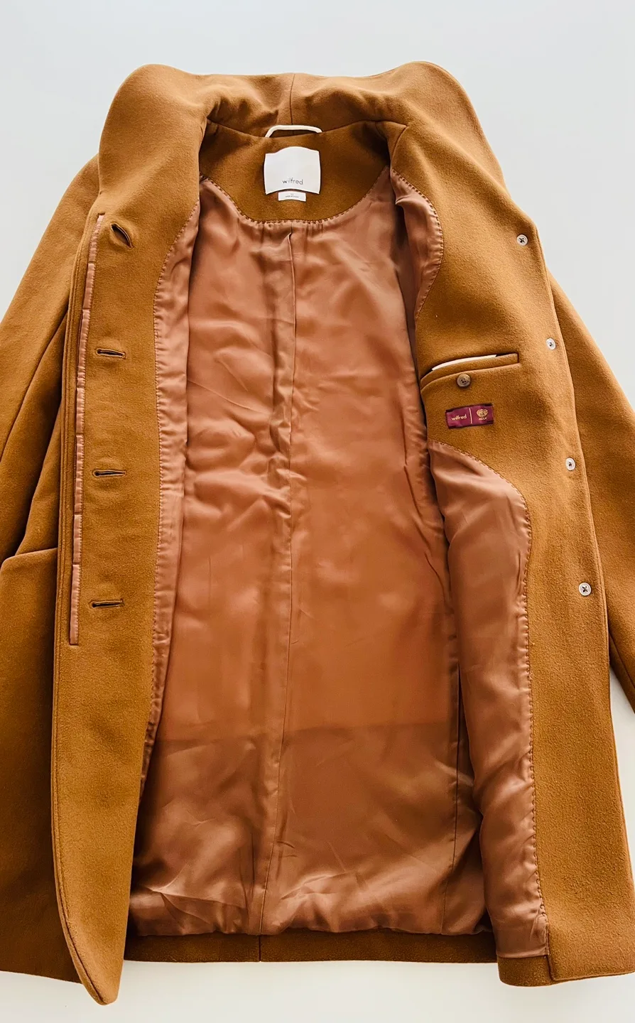 Aritzia Cacoon Coat Size XS - Cigar image indicator(5)