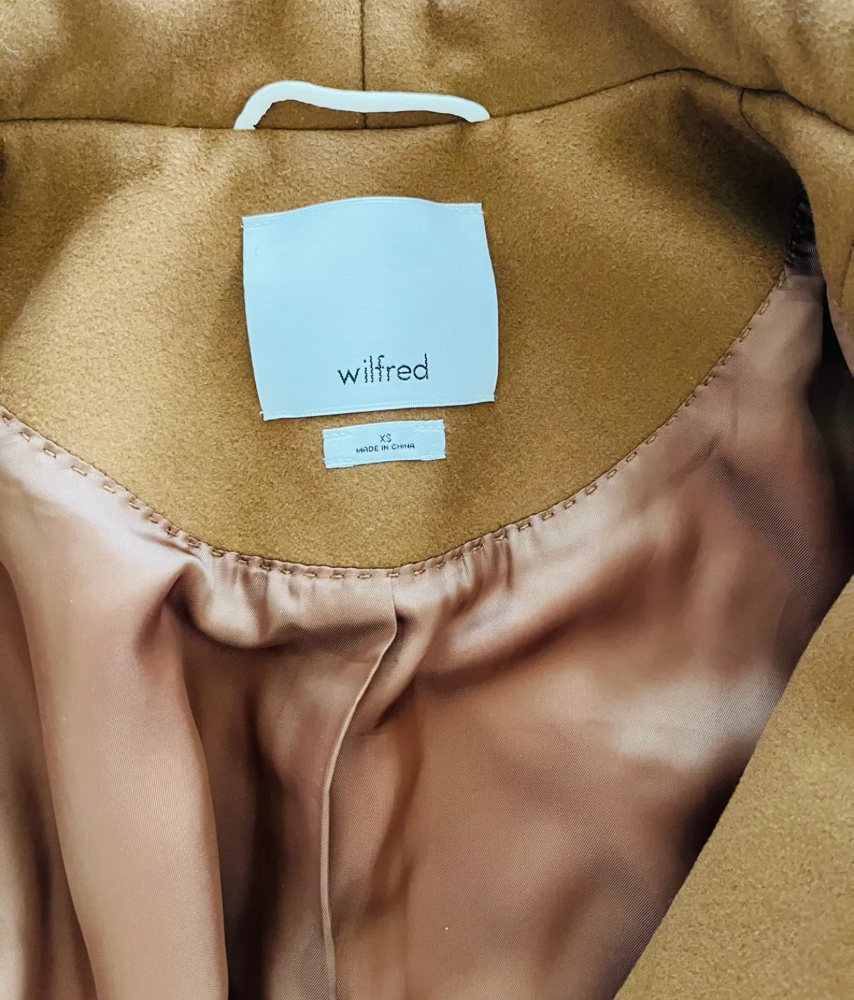 Aritzia Cacoon Coat Size XS - Cigar image indicator(7)