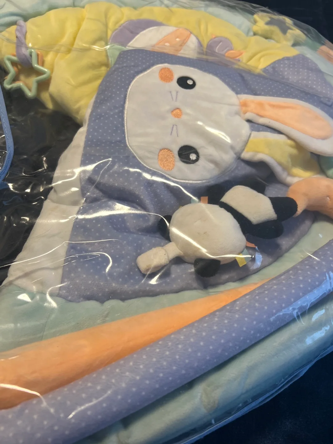 Baby Playmat/sleepmat- Bunny and Panda Theme. image indicator(3)