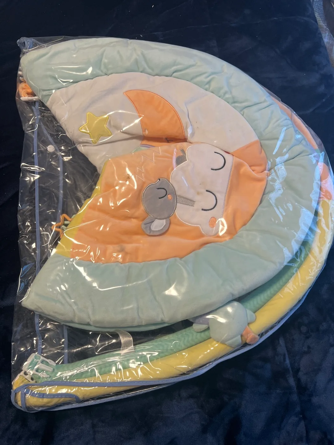 Baby Playmat/sleepmat- Bunny and Panda Theme. image indicator(2)