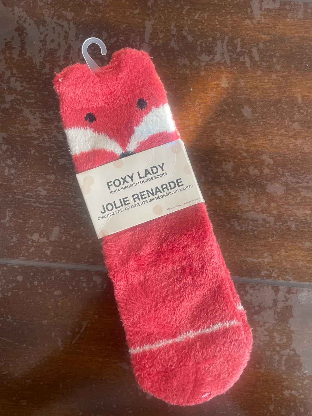 Jolie Renarde Foxy Lady Shea-Infused Lounge Socks thumbnail