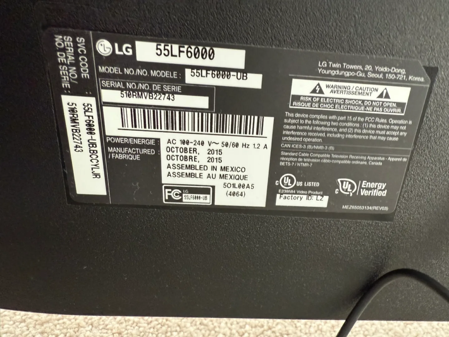 LG 55-inch LED Full HD TV image indicator(2)