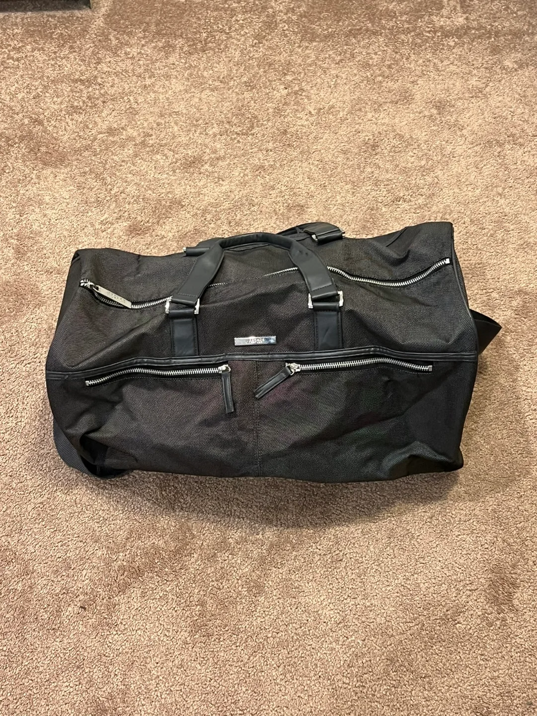 Versace Collection Black Duffle Bag image indicator(3)