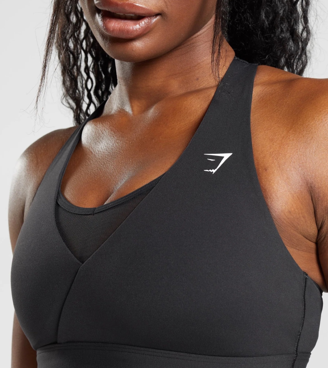 Gymshark Crossover Black Sports Bra - photo 3