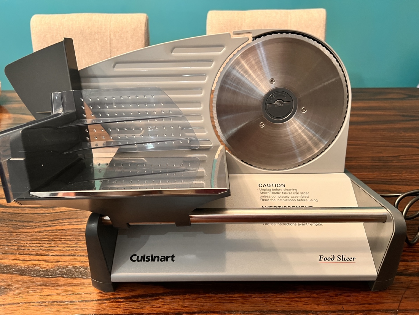 Cuisinart Electric Food Slicer - photo 2