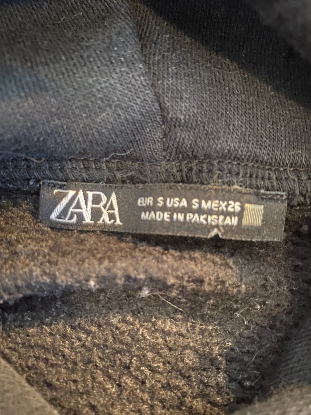 Zara Black Hoodie Size Small - photo 4
