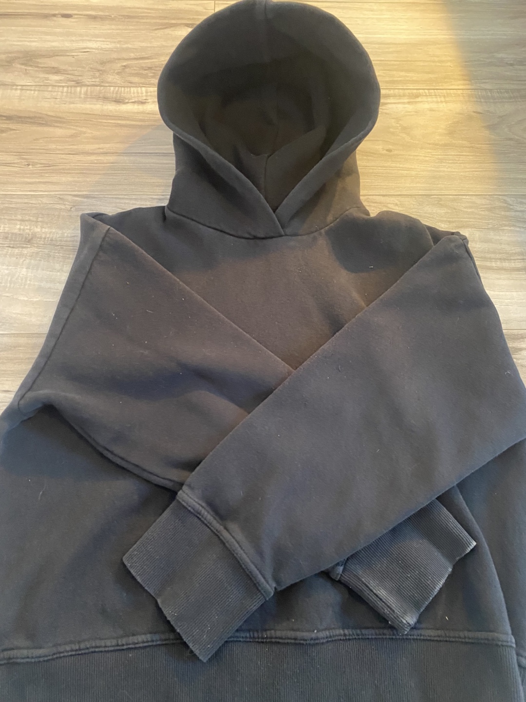 Zara Black Hoodie Size Small - photo 2