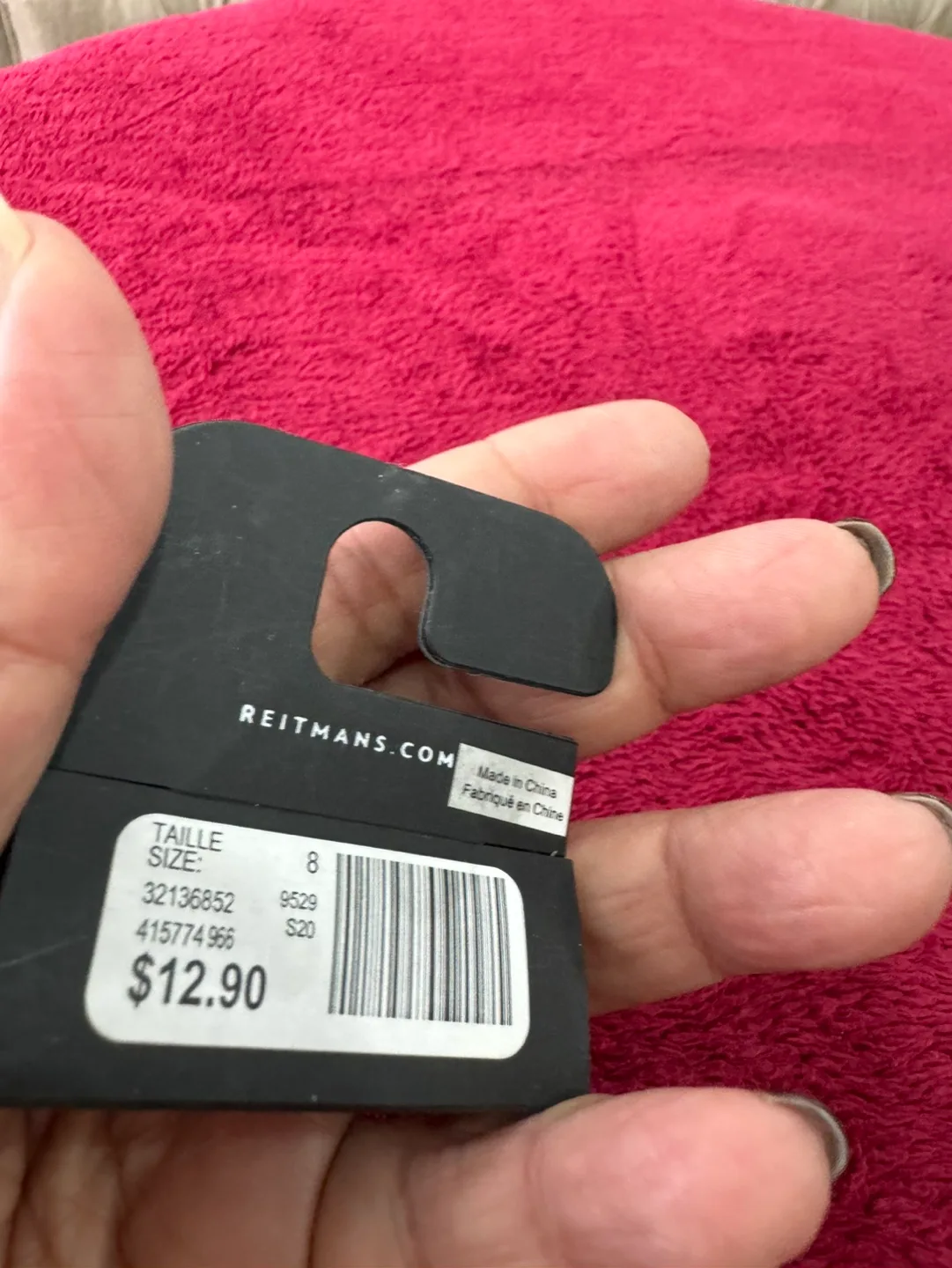 Reitmans Multicoloured Beaded Gold Hoop Earrings image indicator(6)