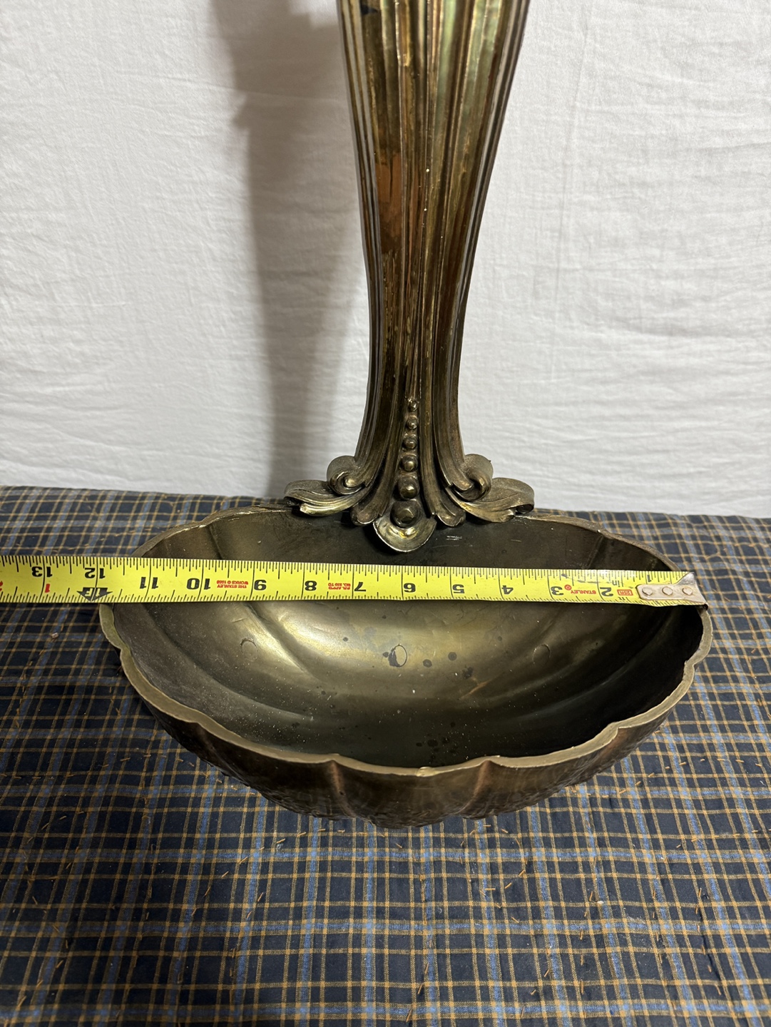 Vintage Ornate Gold Ladle Wall Decor - photo 3