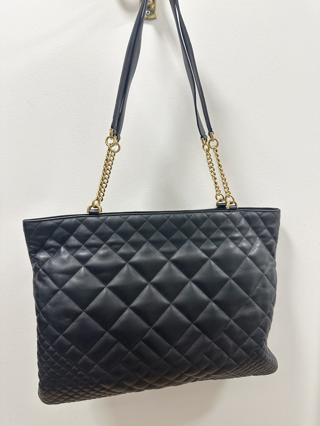 Vintage Versace Quilted Leather Tote Bag - photo 5