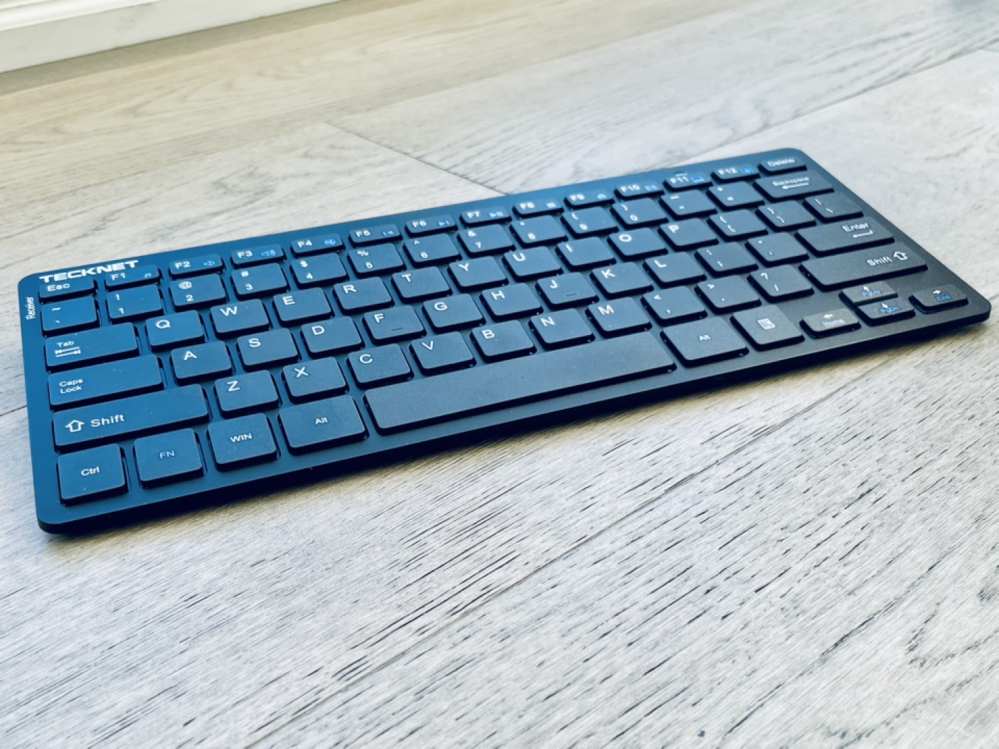 TECKNET 2.4G Slim Silent Wireless Keyboard