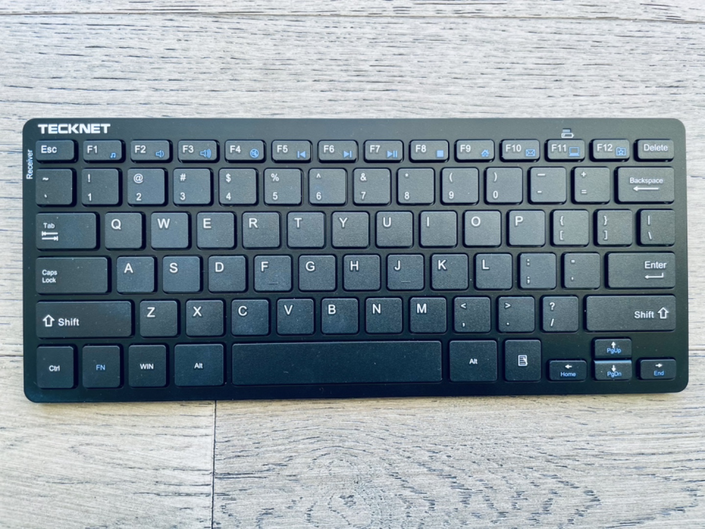 TECKNET 2.4G Slim Silent Wireless Keyboard - photo 2
