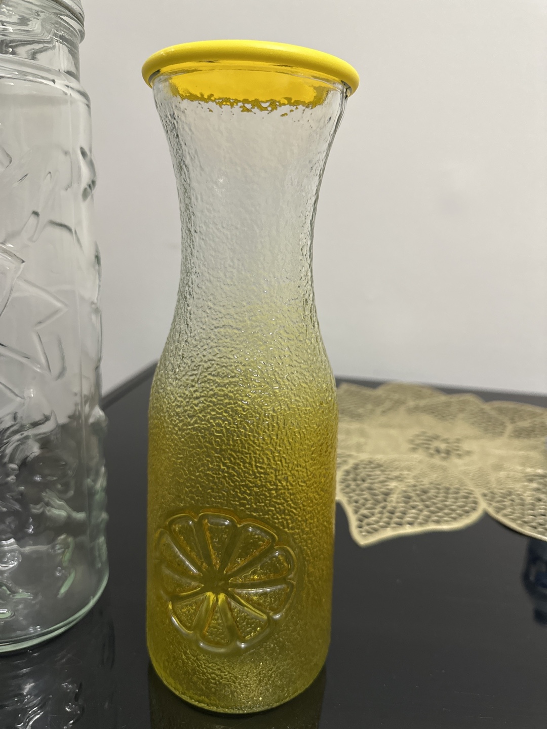 Vintage Glass Beverage Dispenser and Pasta Jar - photo 3