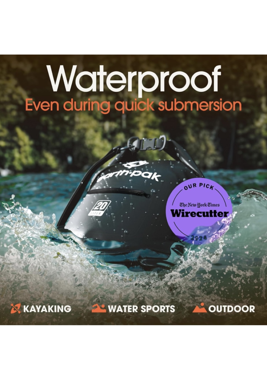 Earth Pak 20L Waterproof Dry Bag - photo 4