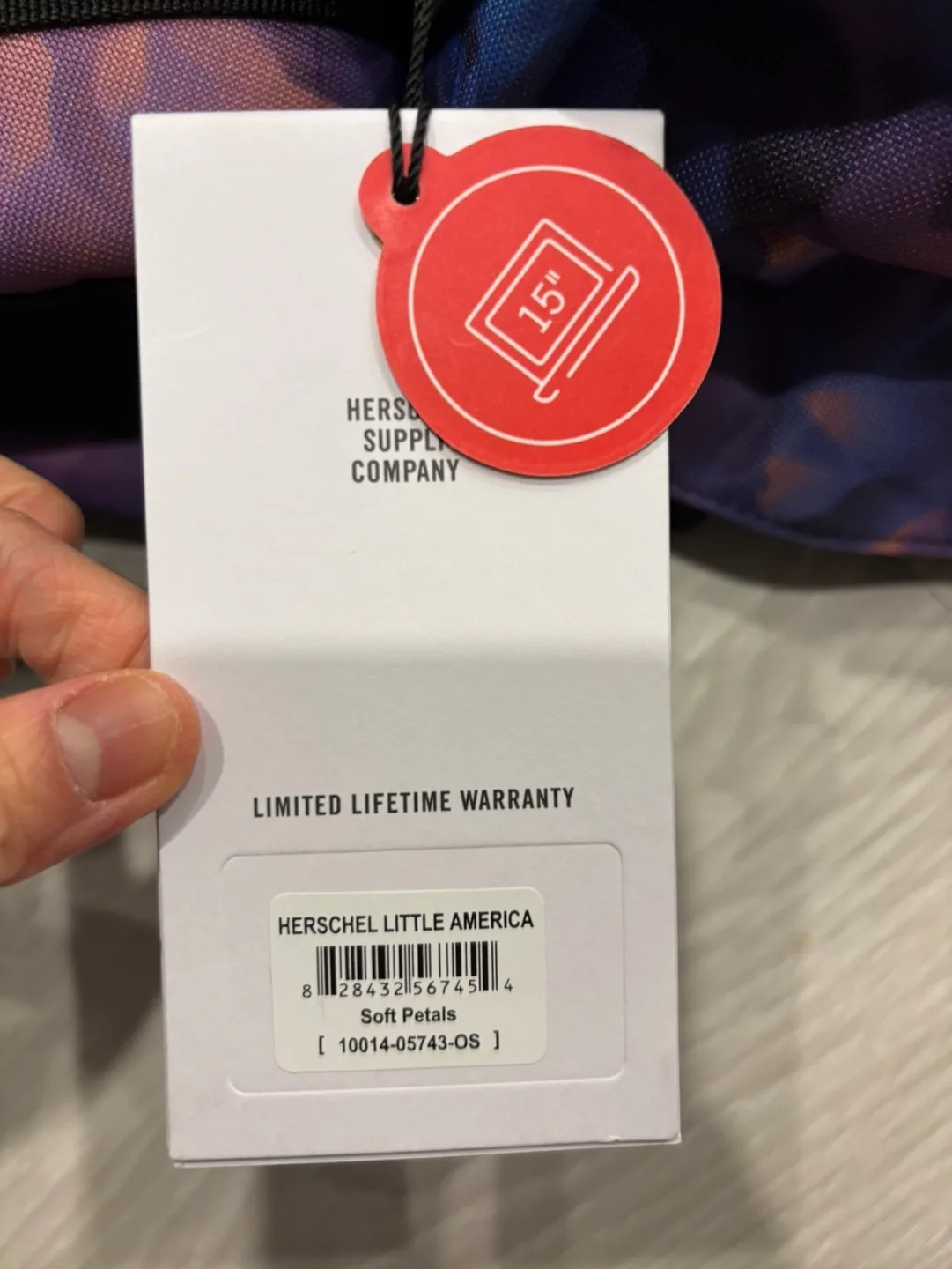 Herschel Brand new Little America 25L backpack image indicator(9)